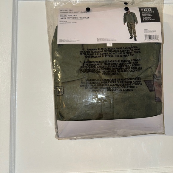 Men Soldier Costume NWT 2XL - Picture 4 of 4